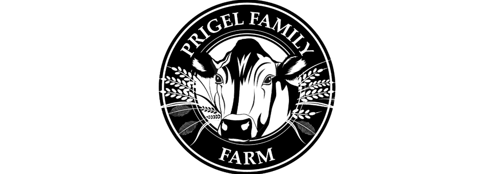 Pringle Family Farm logo for a Maryland creamy and ice cream business that also has milk, cheese, and grass fed beef